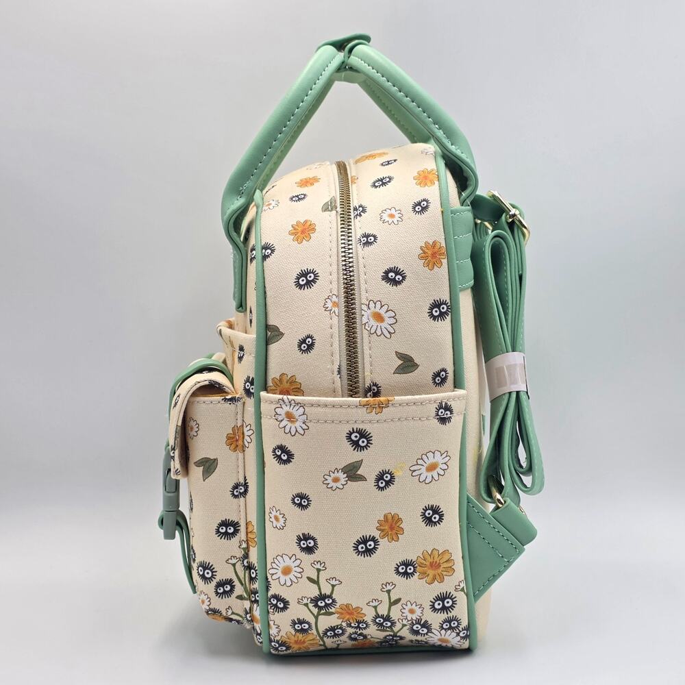 Studio Ghibli My Neighbor Totoro Soot Sprites Coin Pouch Mini Backpack New - Picture 5 of 8